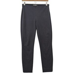 Everlane Grey Stretch Cotton Skinny Ankle Pants 4